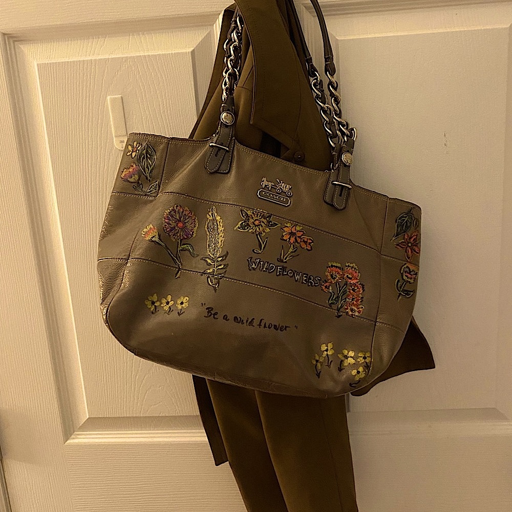 Coach Vintage Olive Green Authentic - Gem